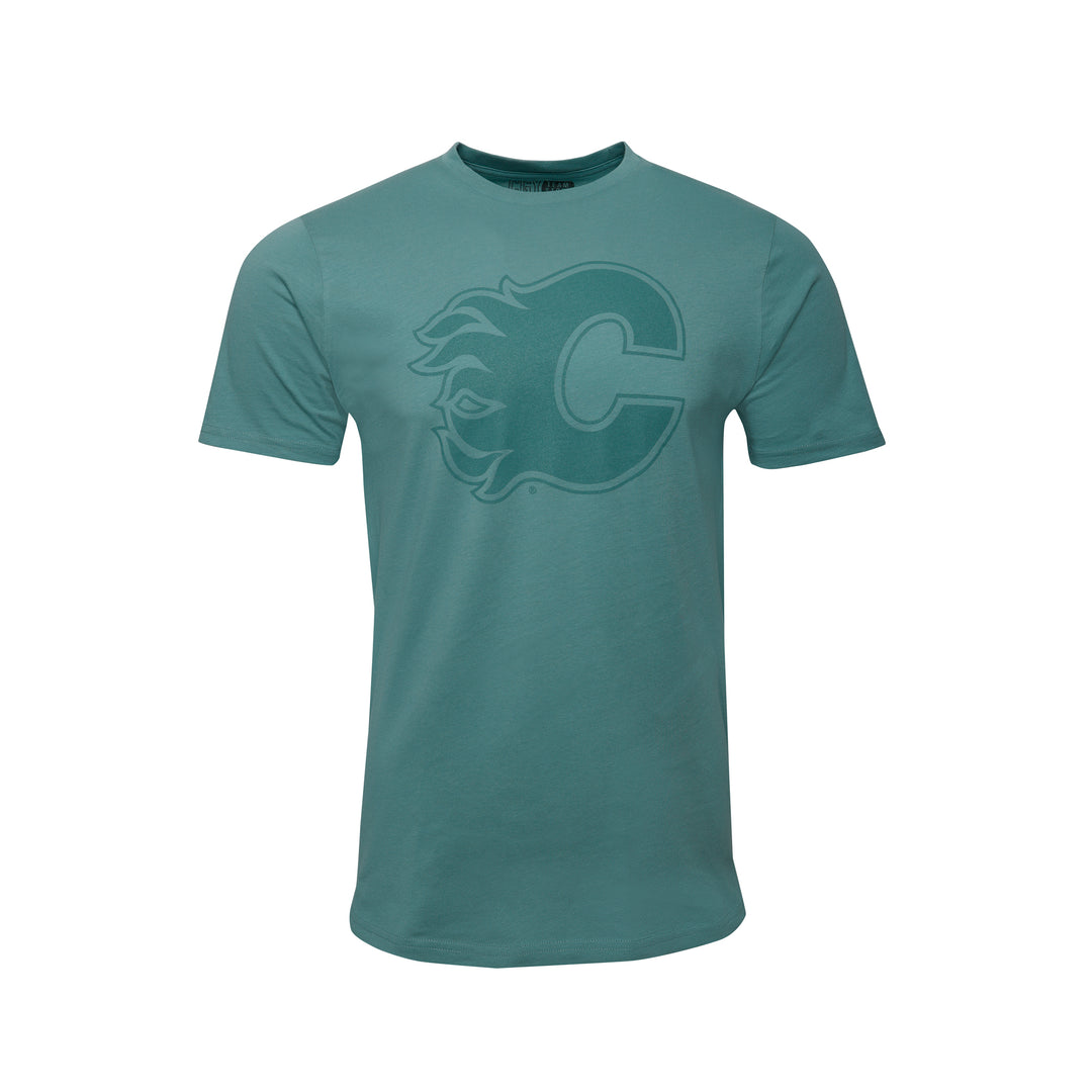 Flames Canyon Trail Sage T-Shirt