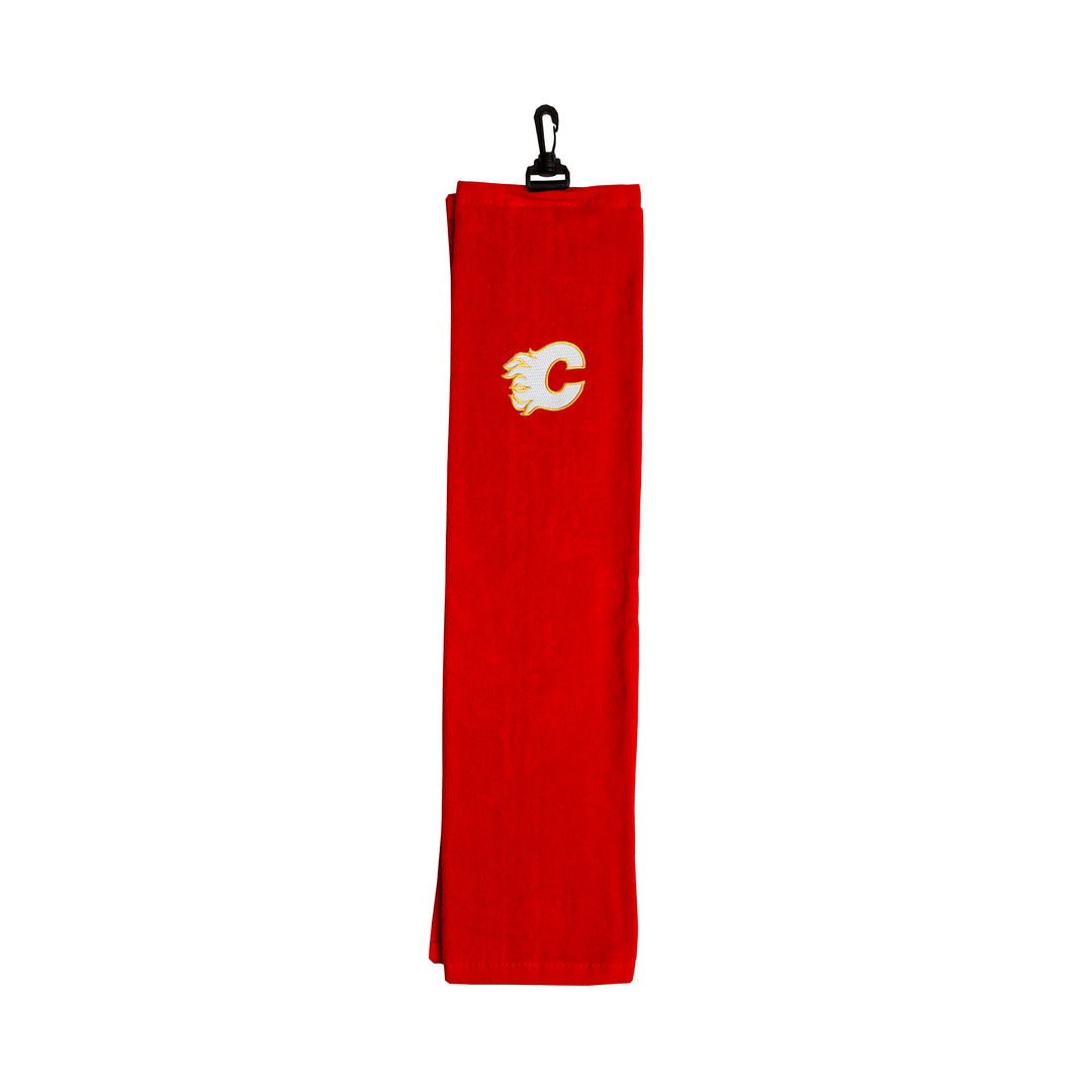 Flames Golf Velour Towel