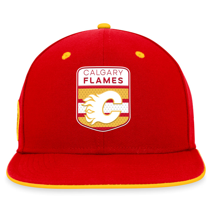 Flames Fanatics 23 Draft Snapback Cap