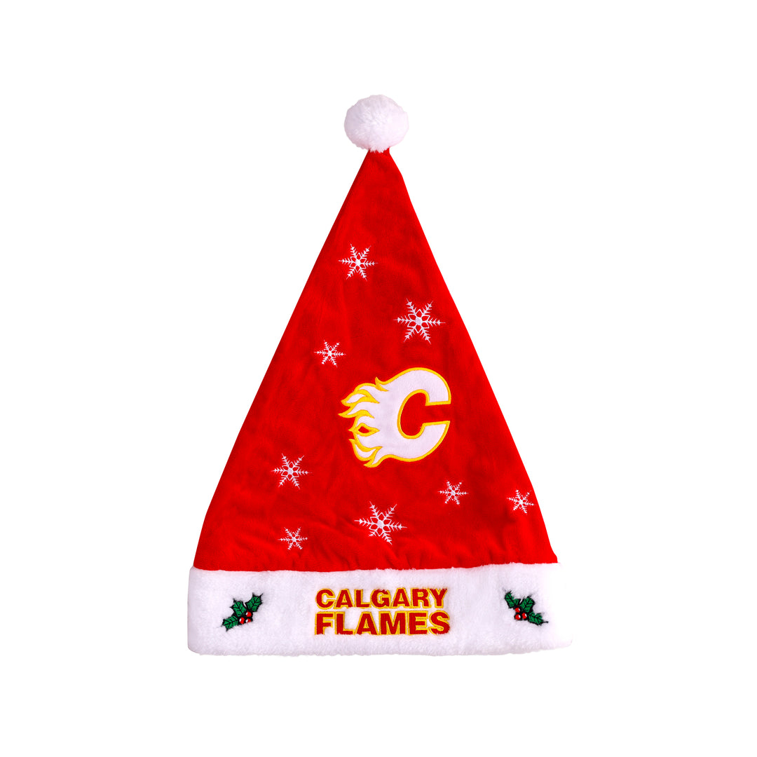 Flames Star Santa Hat