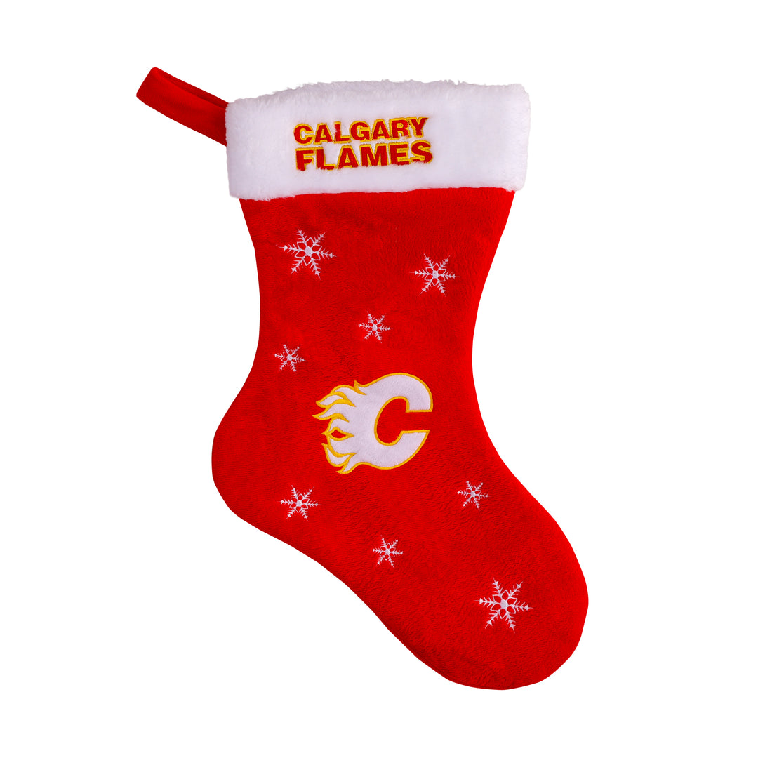 Flames Star Christmas Stocking