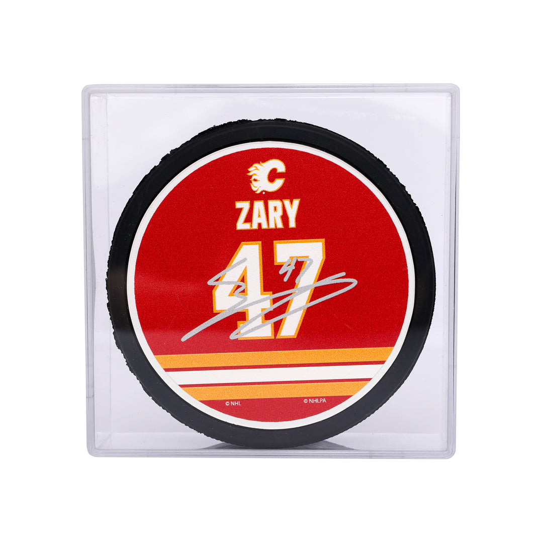 Flames Zary Cubed Puck