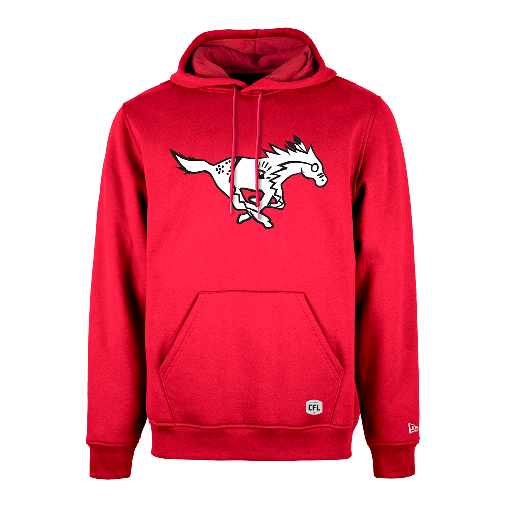 トップス 0658 enigma over hoodie / red Stamps T&R New Era Hoodie – CGY Team Store