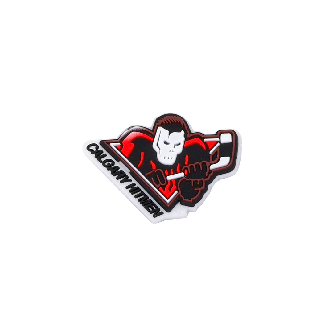 Hitmen Croc Logo Charm