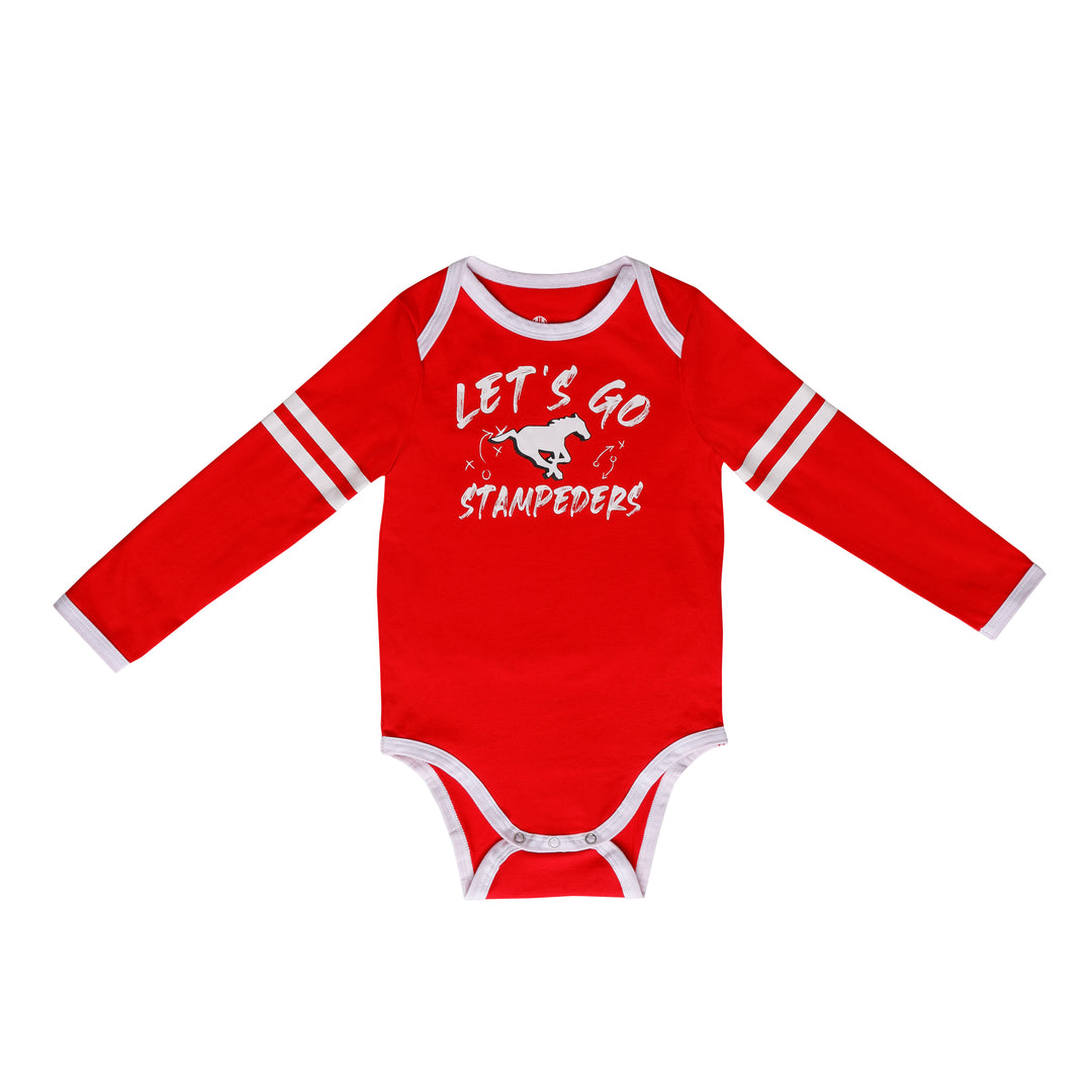 Stamps Infant Striped L/S Onsie