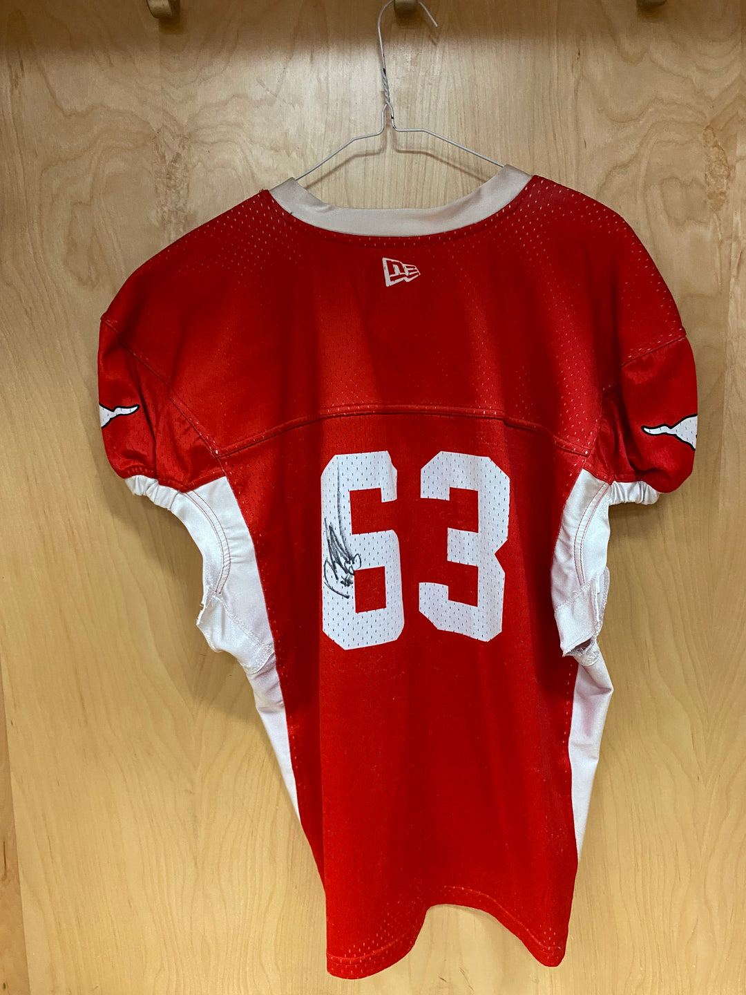 Stamps Signed Practice Jersey - Brown Red