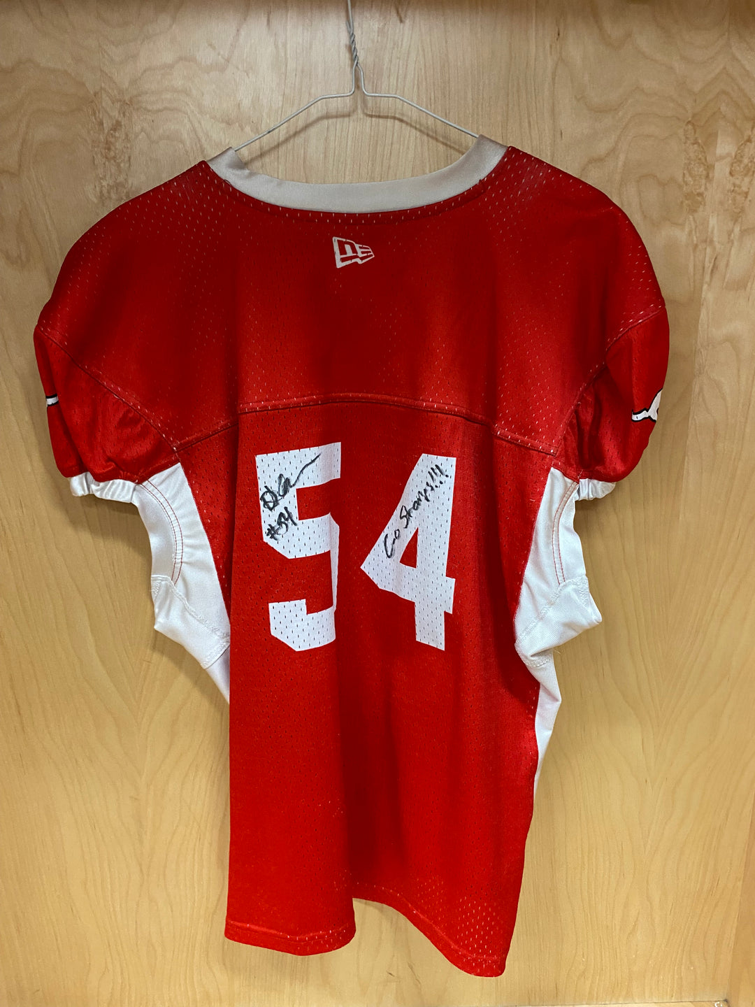 Stamps Signed Practice Jersey - Coker Red