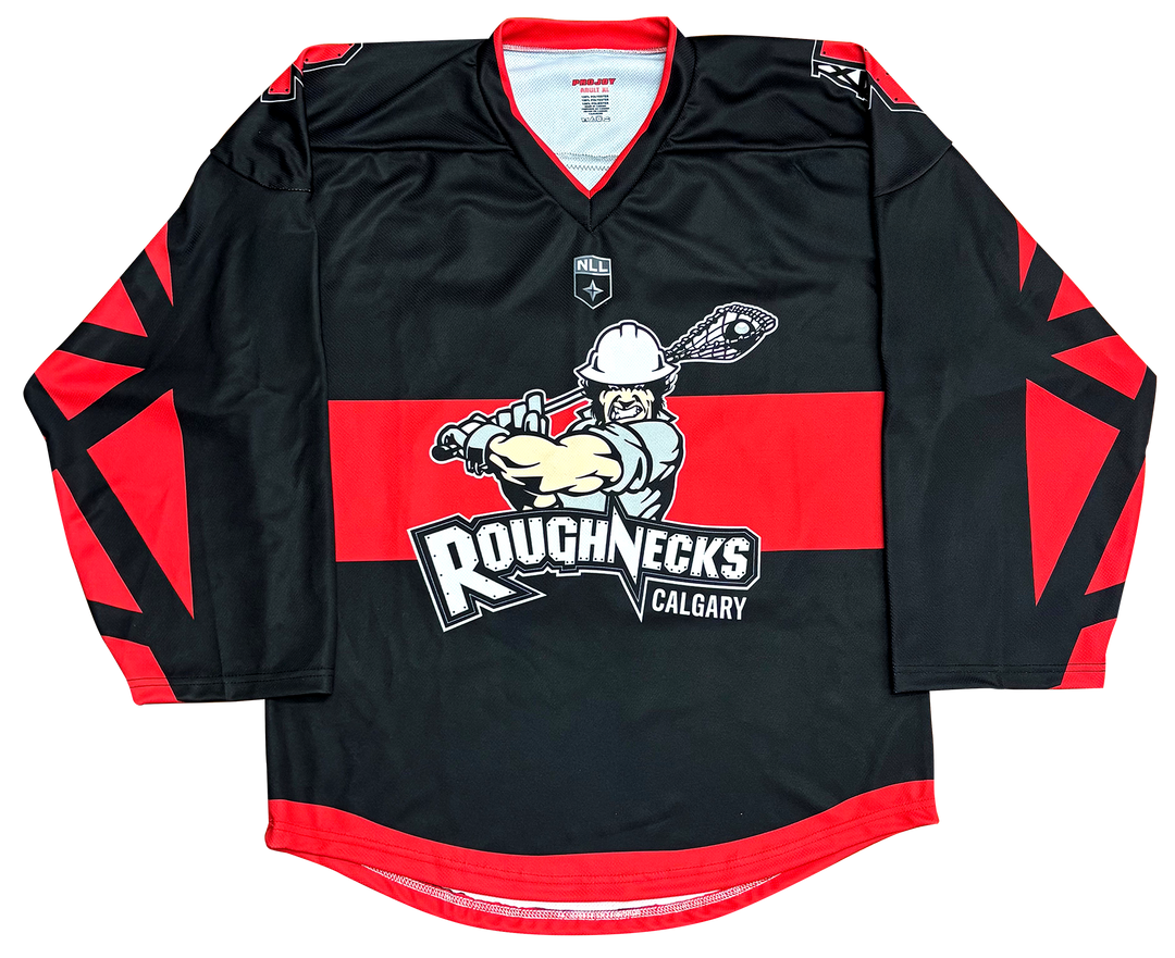 Roughnecks Black/Red Replica Jersey