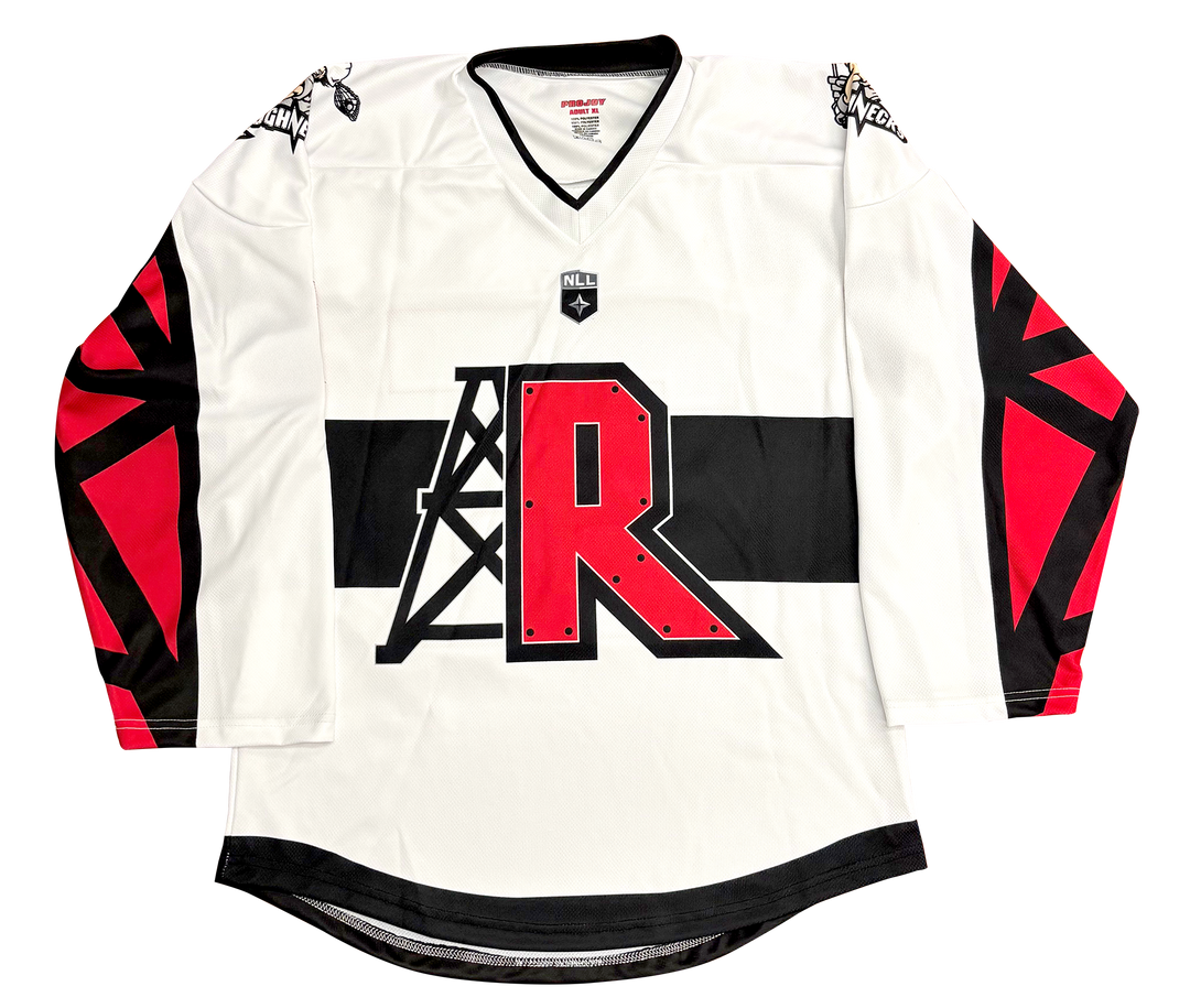 Roughnecks White/Black Replica Jersey
