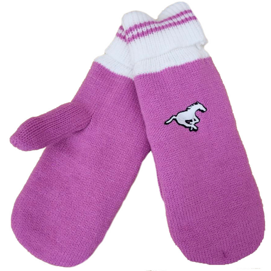 Stamps Pink Power Mittens