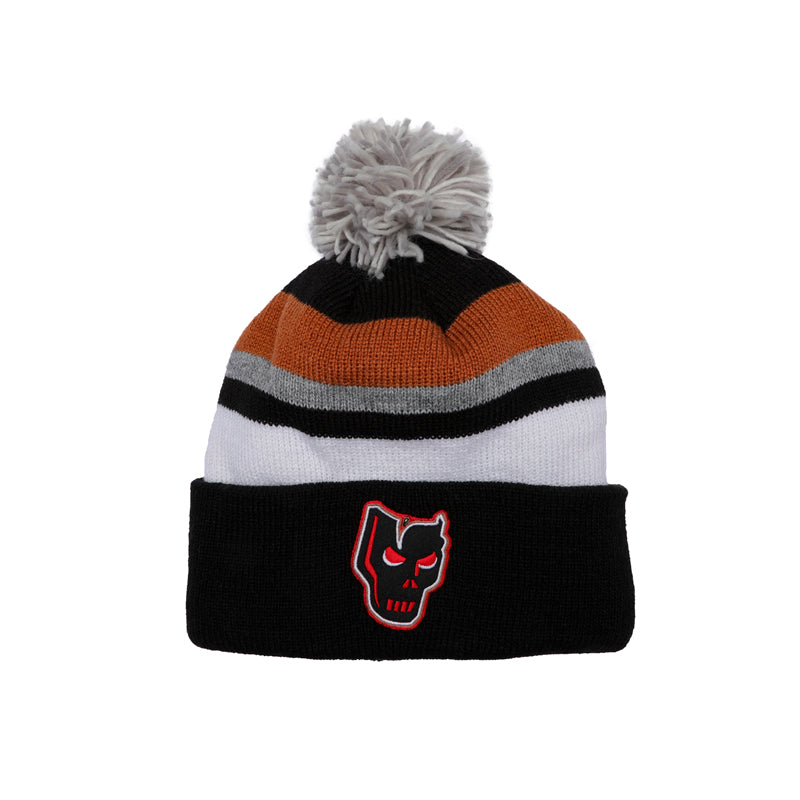 Hitmen CCM Striped Pom Knit Toque