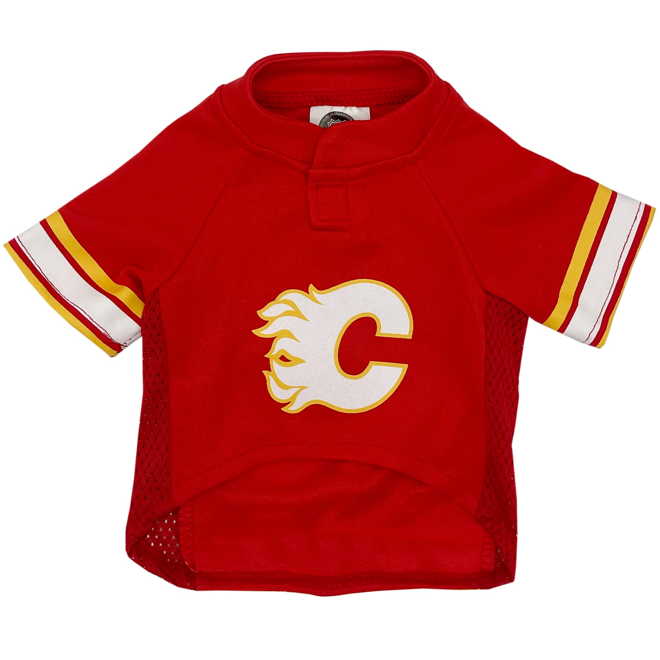 Calgary Flames NHL Dog Jersey Size: Large