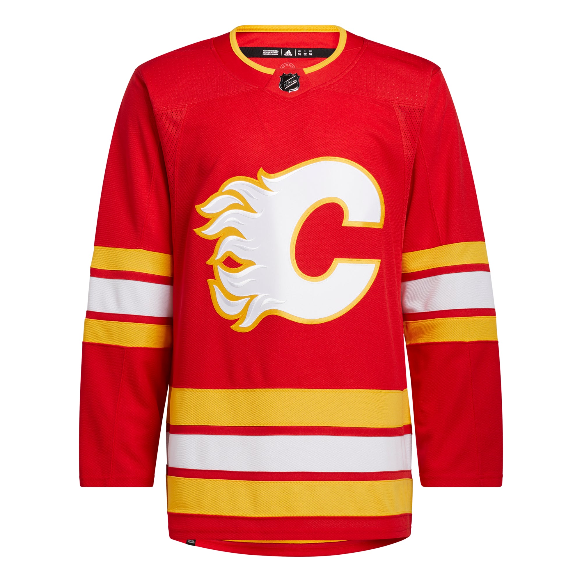 Flames adidas ADIZERO PrimeGreen Retro Home Jersey – CGY Team Store
