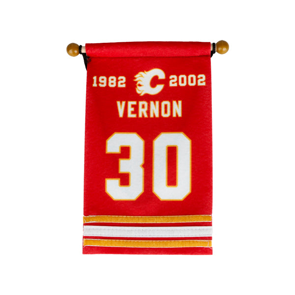 Flames Vernon Retirement Banner