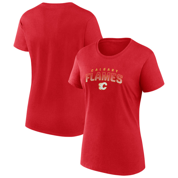 Flames Ladies Fanatics HP Cotton T-Shirt