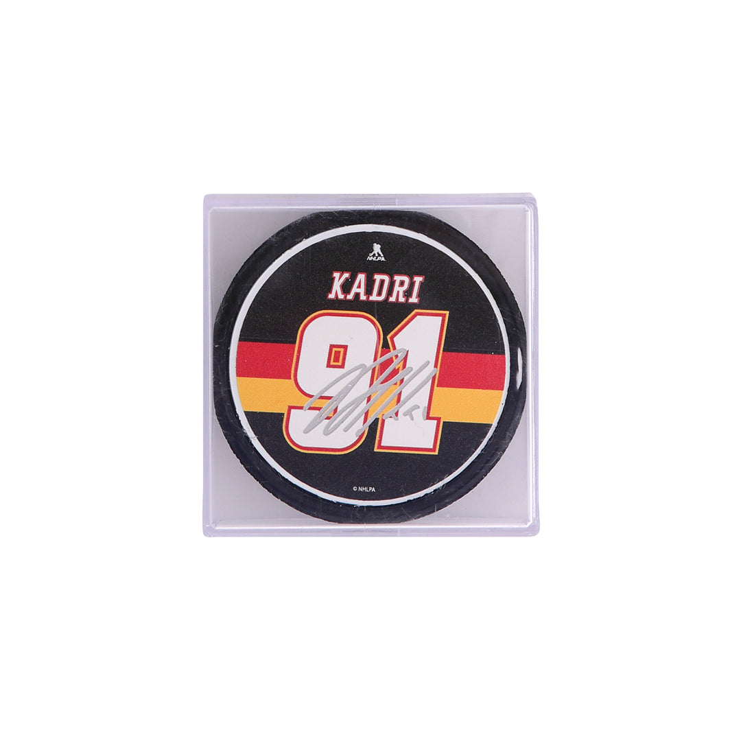Flames 3rd Kadri #91 Puck