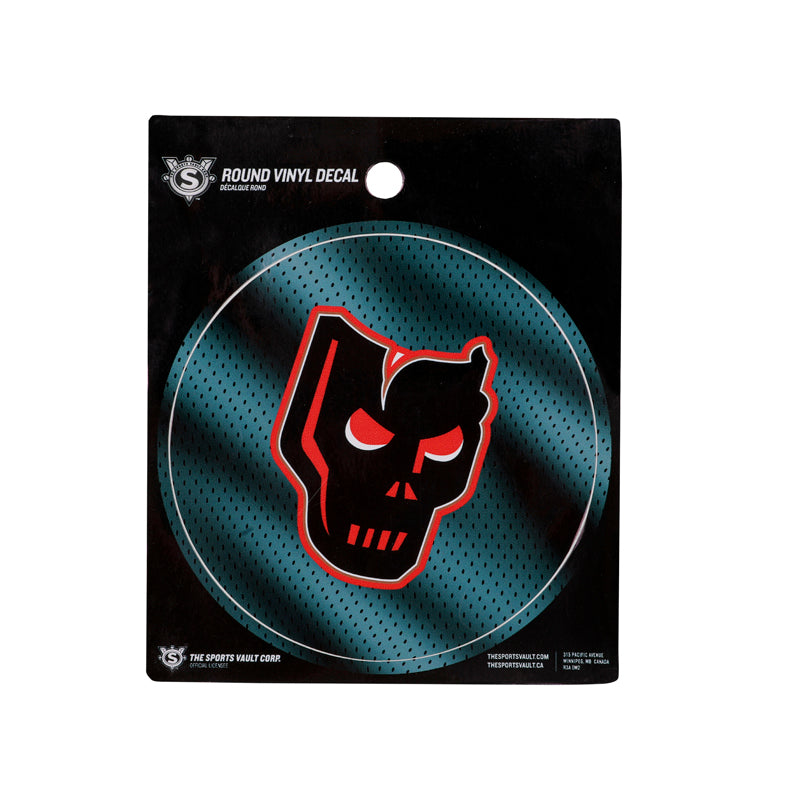 Hitmen Round Vinyl Decal