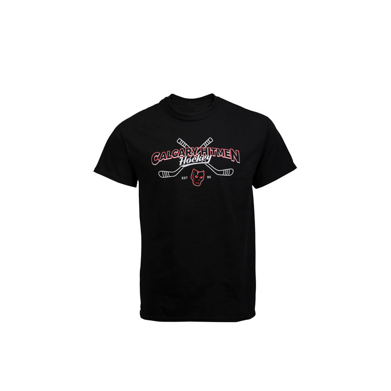 Hitmen Cross Stick T Shirt