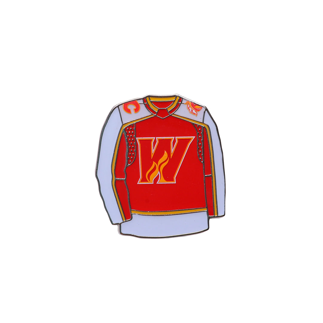 Wranglers Red Jersey Pin