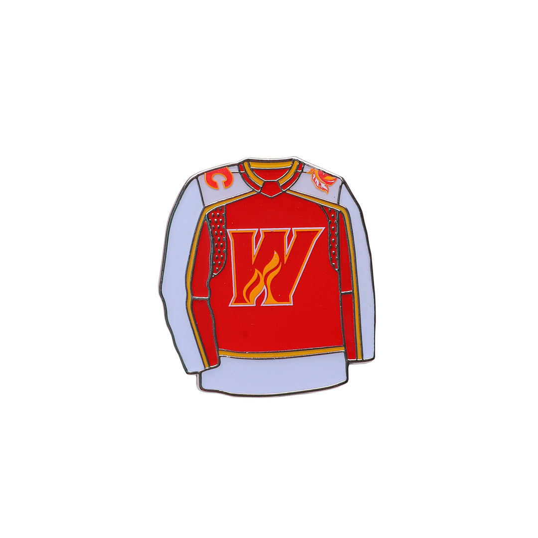 Wranglers Red Jersey Pin
