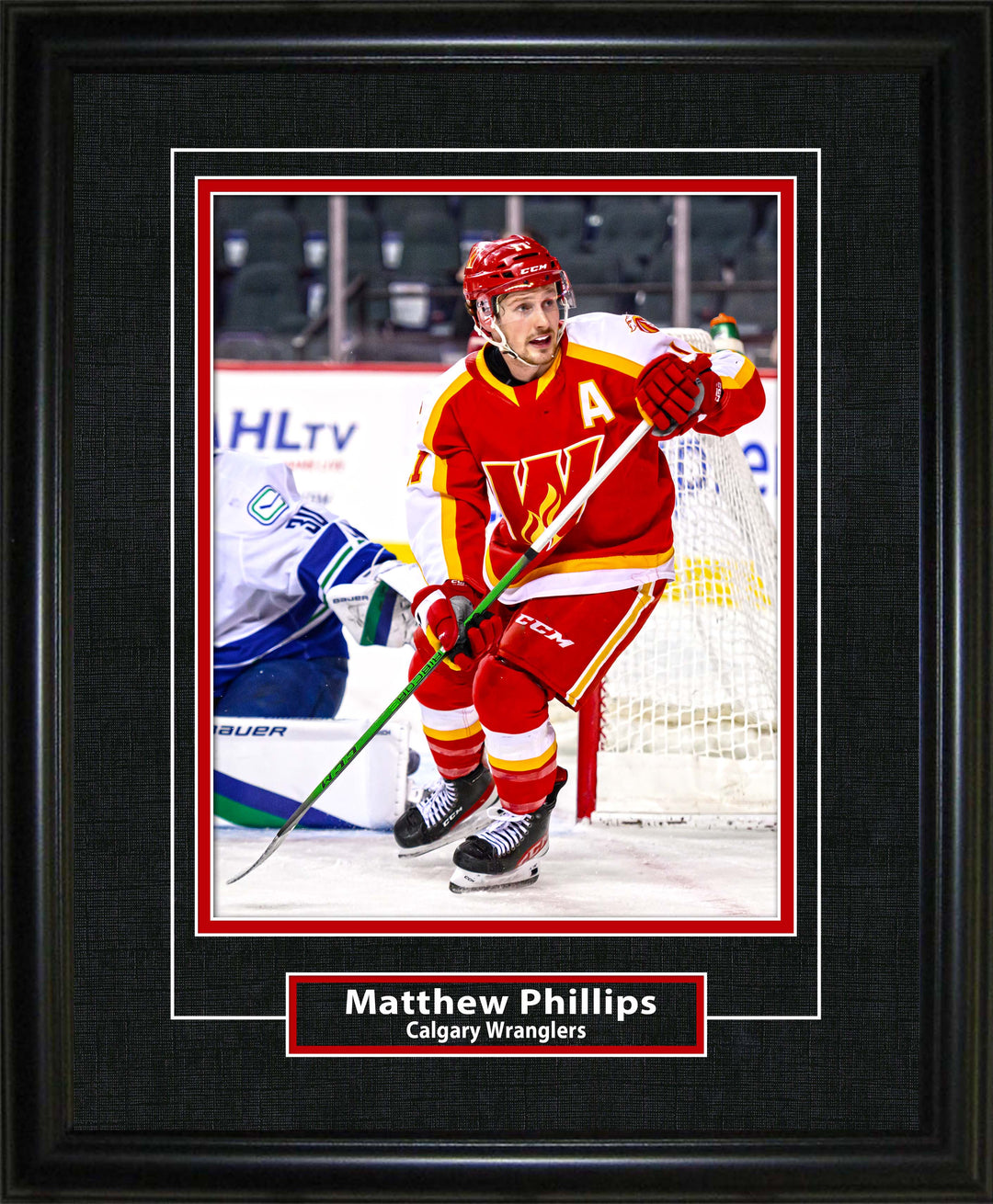 Wranglers Phillips Unsigned Framed Photo