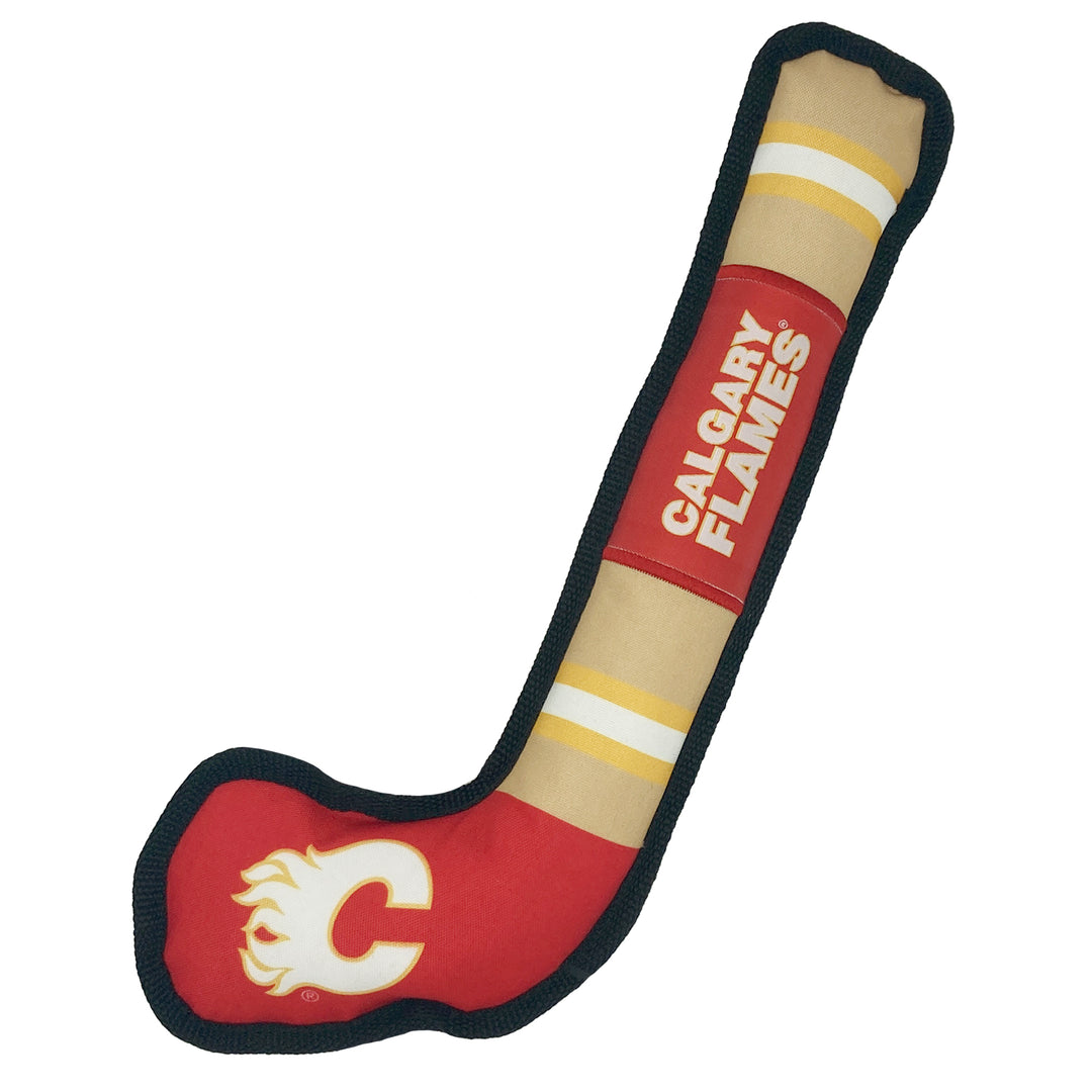 Flames Retro Pet Hockey Stick Toy