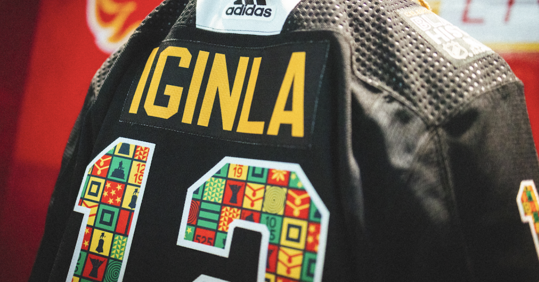 Calgary Flames Release Black History Month Warm-Up Jersey in Honour of Jarome Iginla