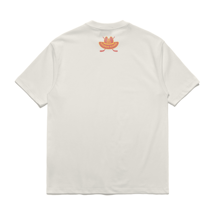 Flames Basico Branco Western Cowboy Tee
