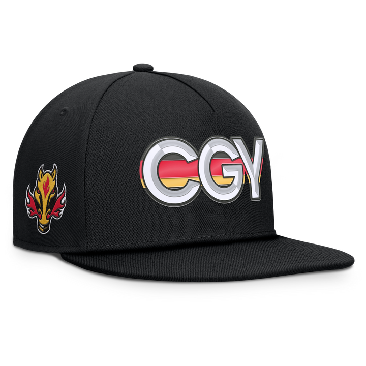 Flames Fanatics AP25 Alt 8 Blasty Flat Brim Cap