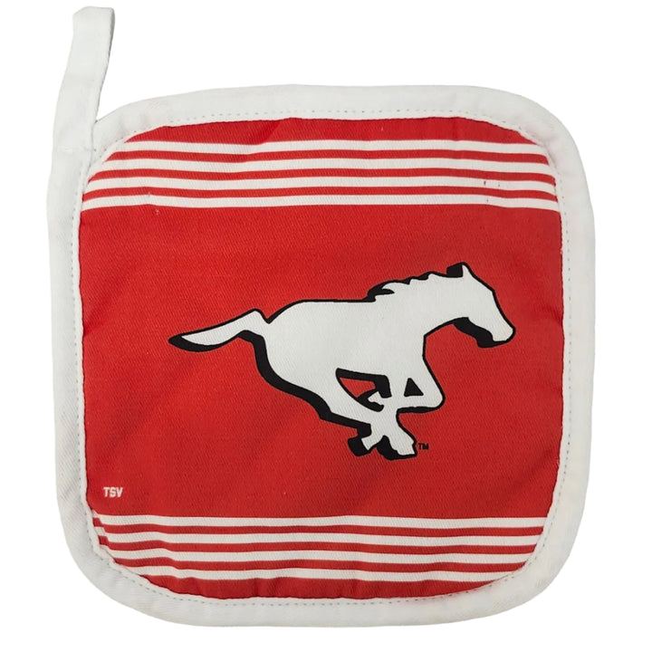 Stamps Tea Towel and Pot Holder Set