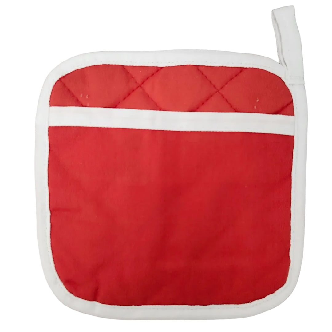 Stamps Tea Towel and Pot Holder Set