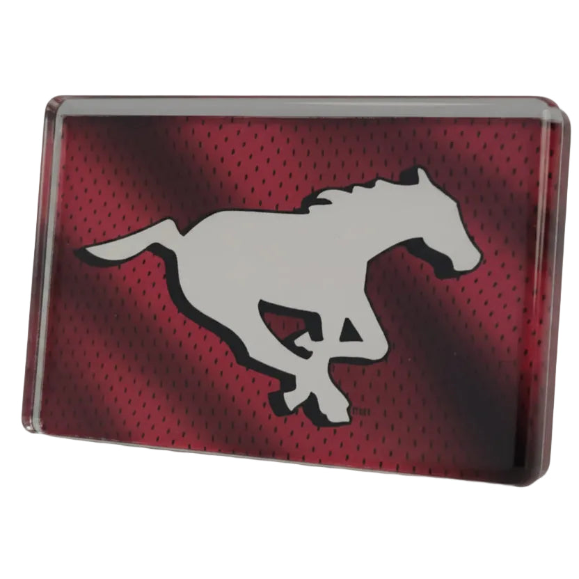 Stamps Acrylic Horse Logo Magnet