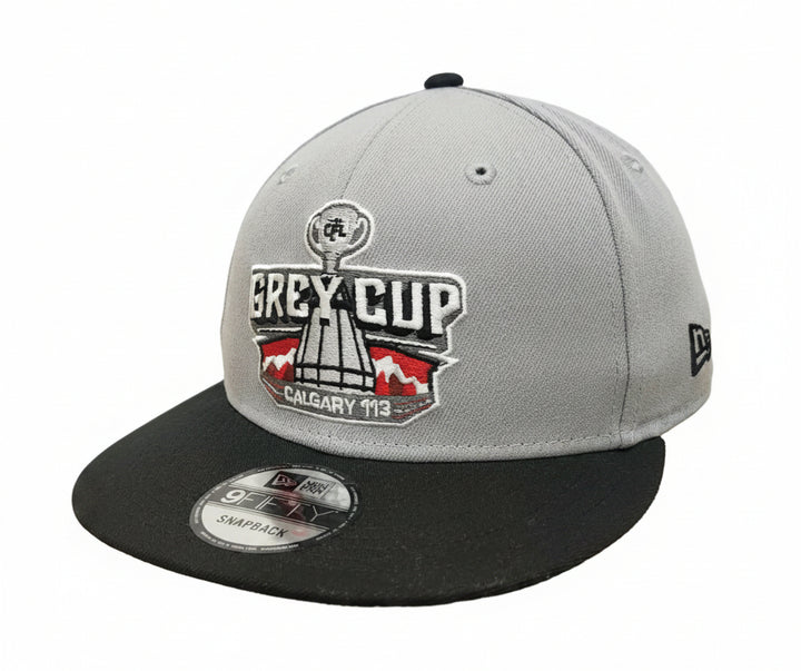 Grey Cup 113 New Era 950 Grey/Blk Cap