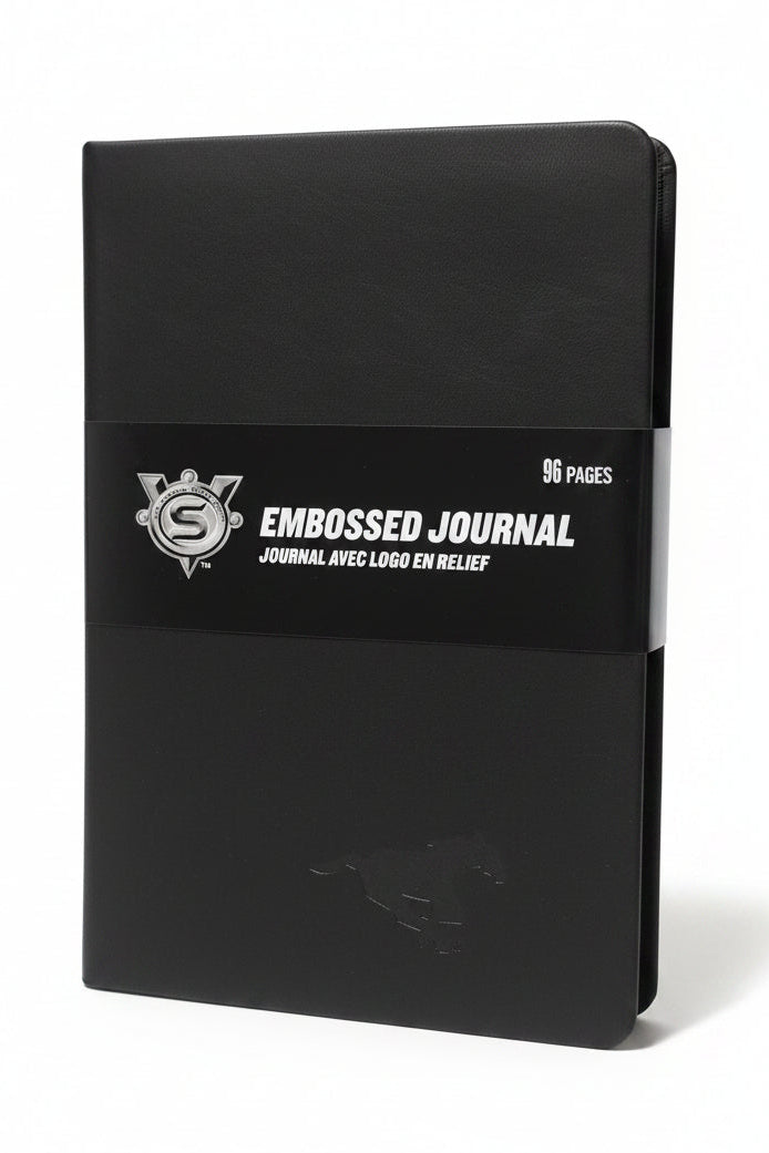 Stamps Embossed Logo Journal