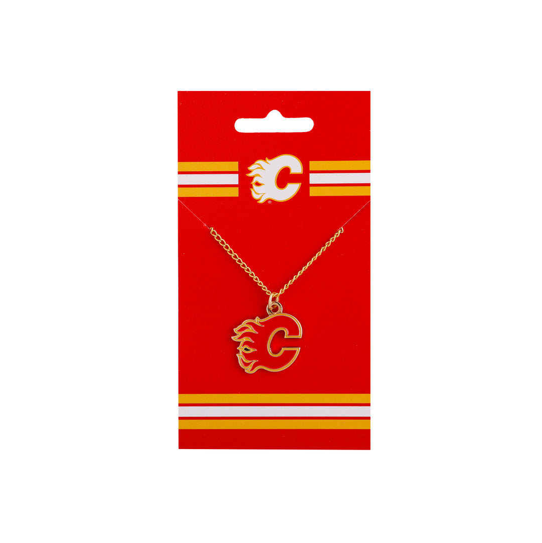 Flames C Logo Necklace