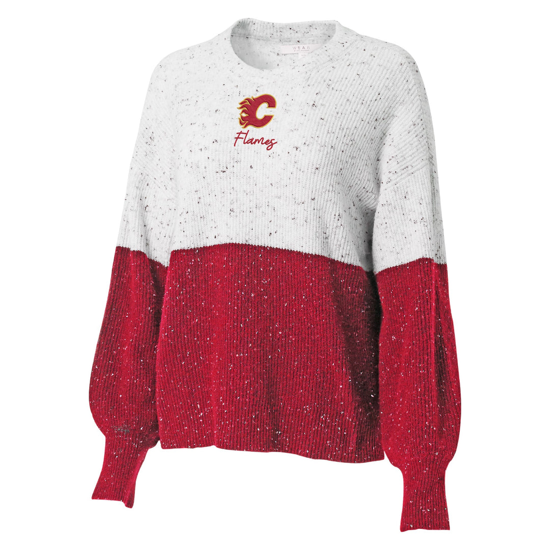 Flames Ladies wEAr Blocked Sweater