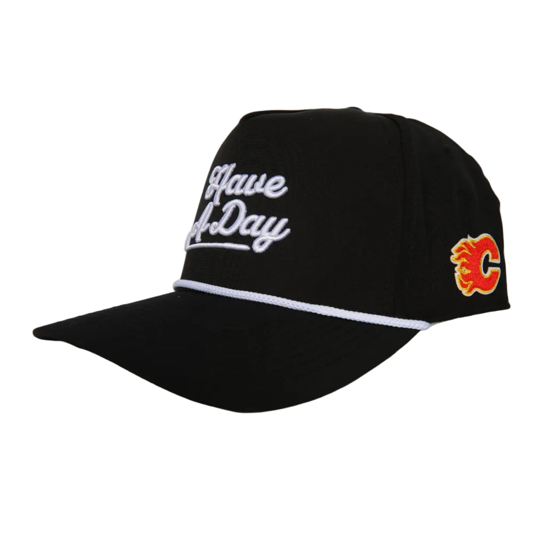 Flames Breezy Black Have a Day Cap