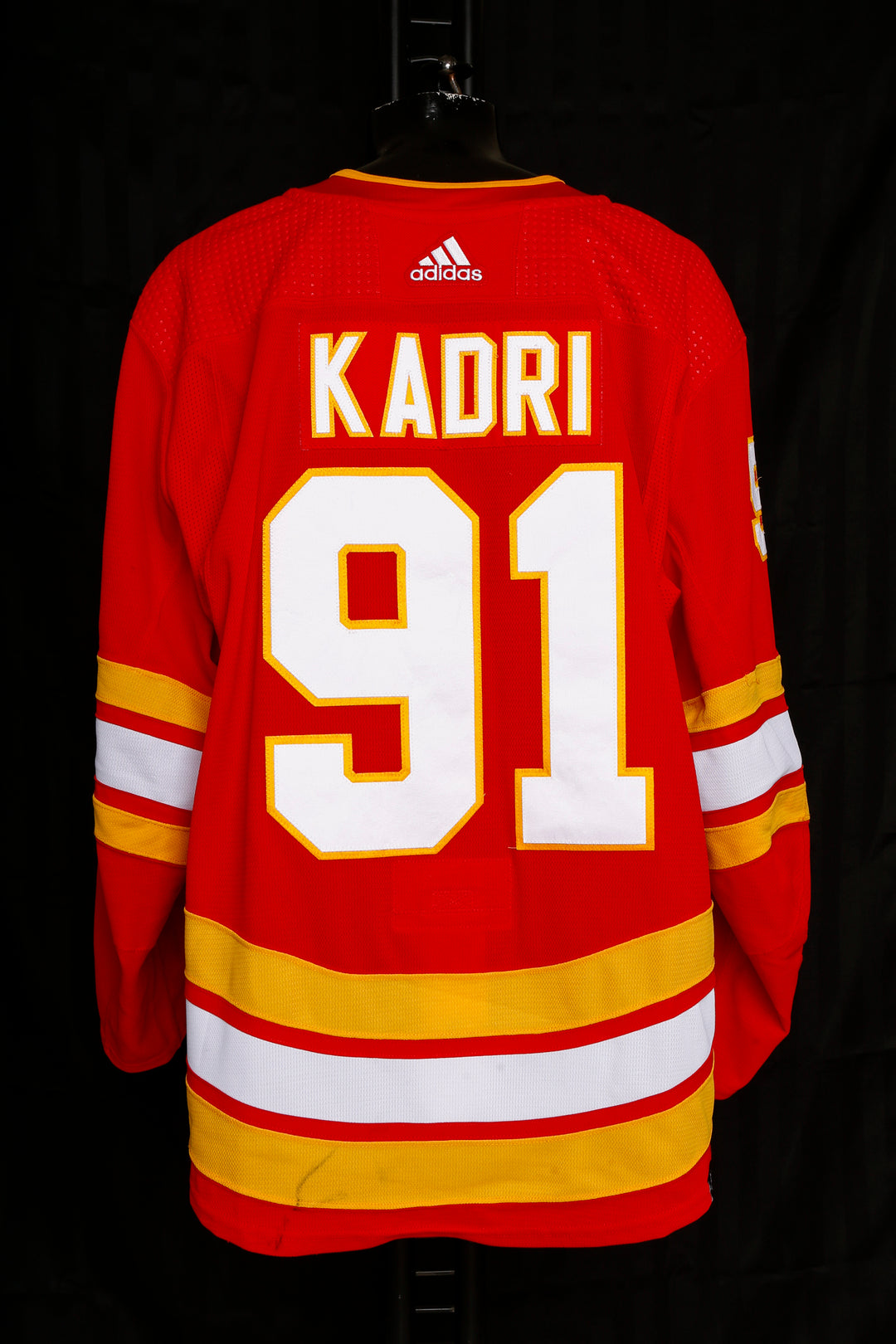 Calgary Flames Home WoodJersey