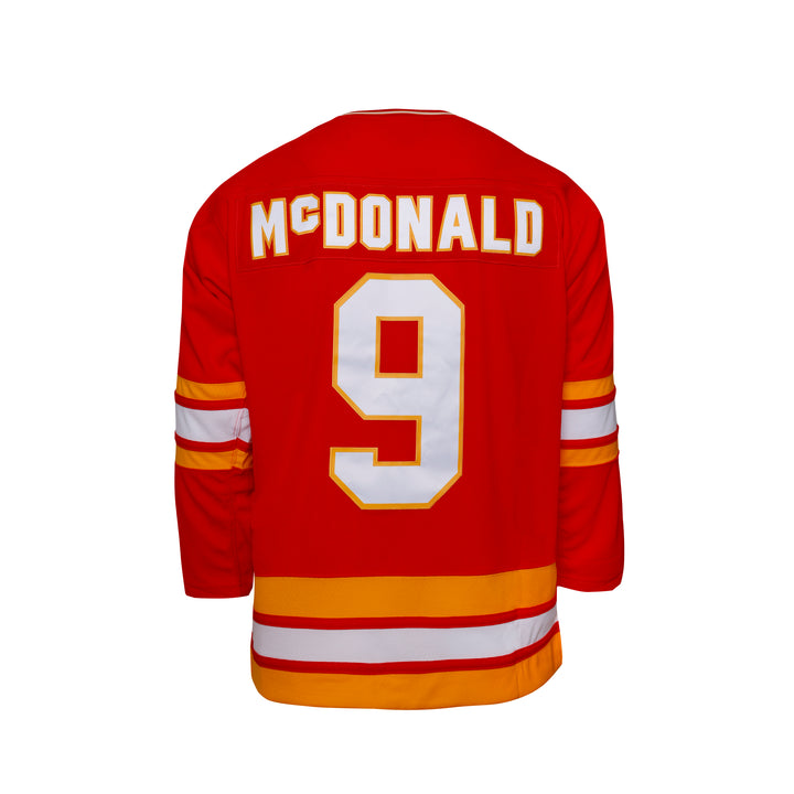 Flames M&N 88-89 McDonald Jersey