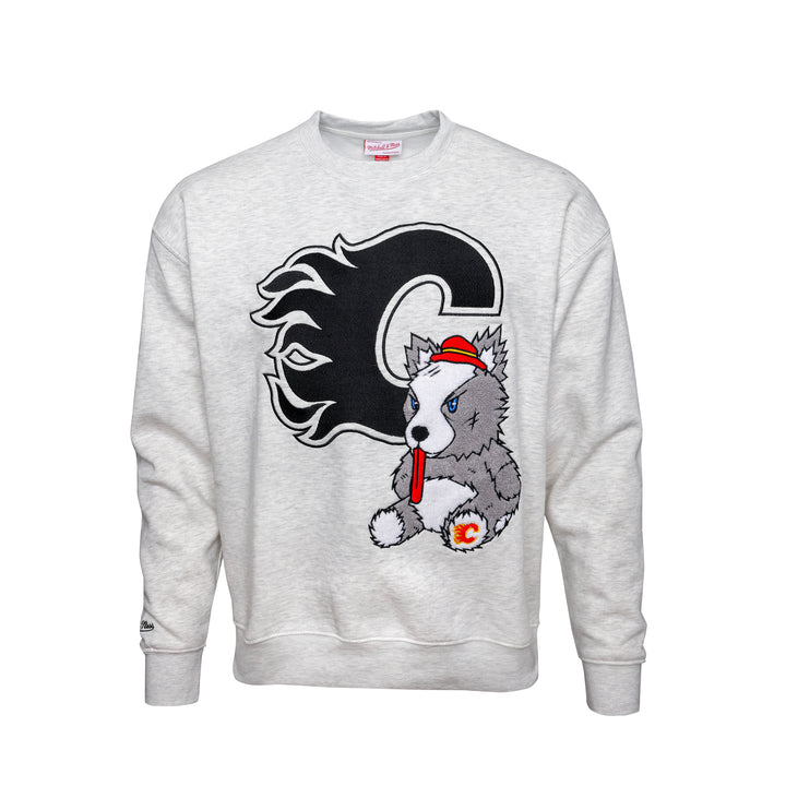 Flames Mitchell & Ness Plush Doll Crew