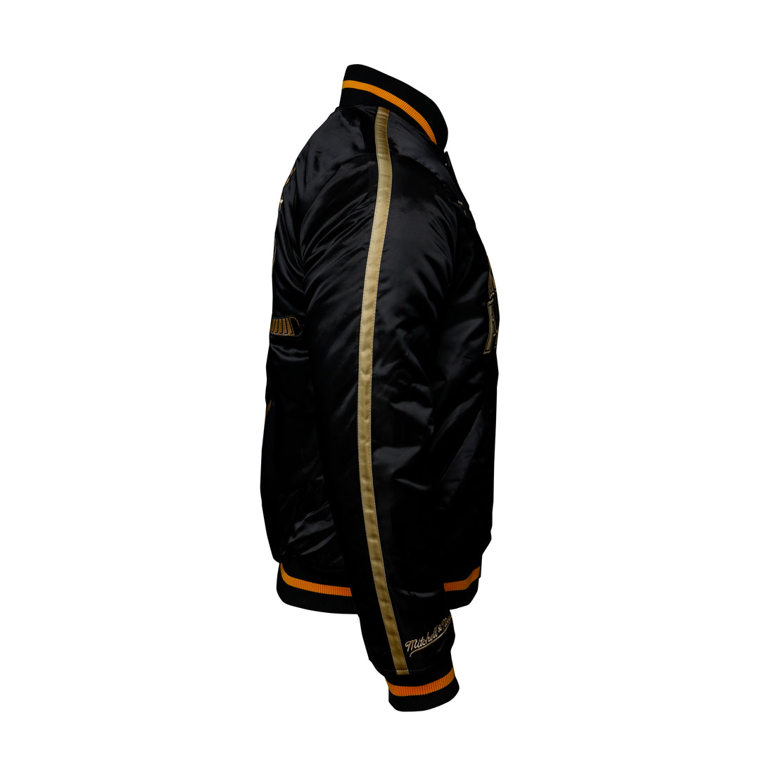 Flames M&N Golden Egg Satin Jacket