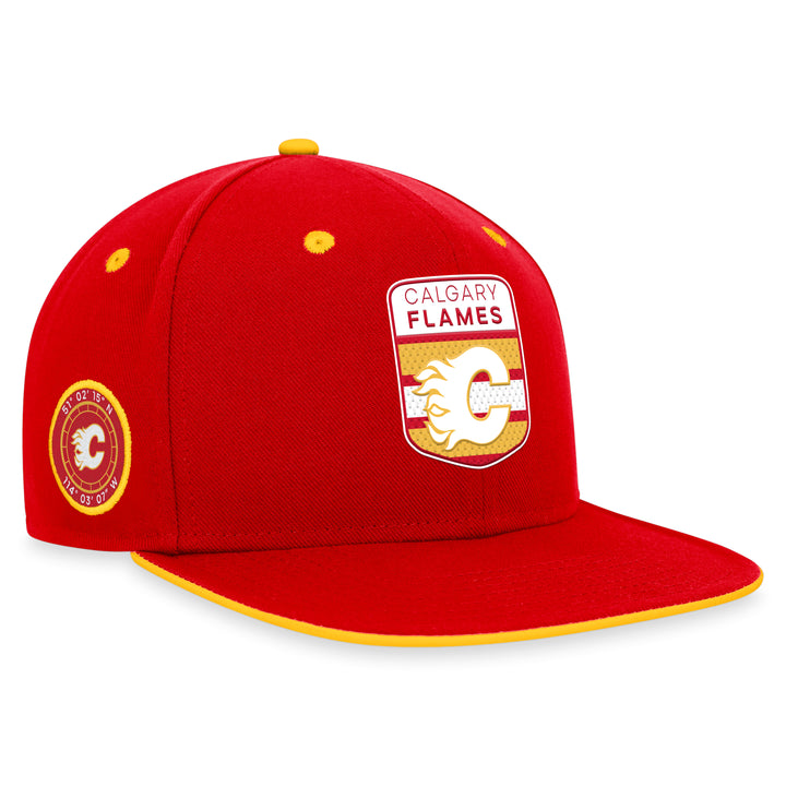 Flames 23 Draft Snapback Cap