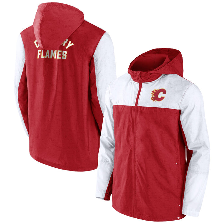 Flames Fanatics Crinkle Woven Jacket