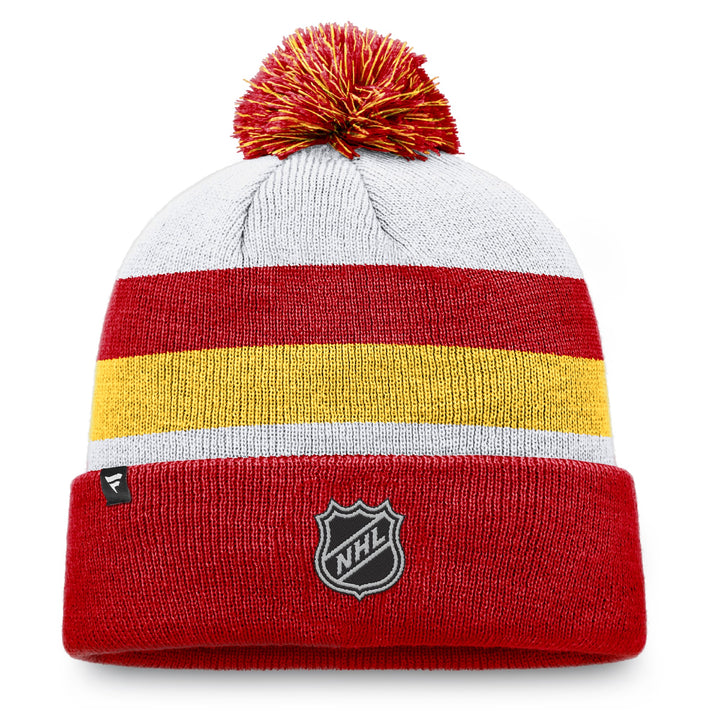 Flames Fundamental Logo Pom Knit