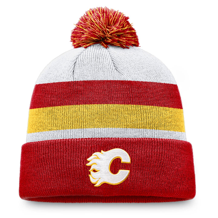 Flames Fundamental Logo Pom Knit