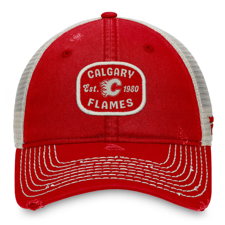 Flames Fanatics Heritage Unstruc Trucker Cap
