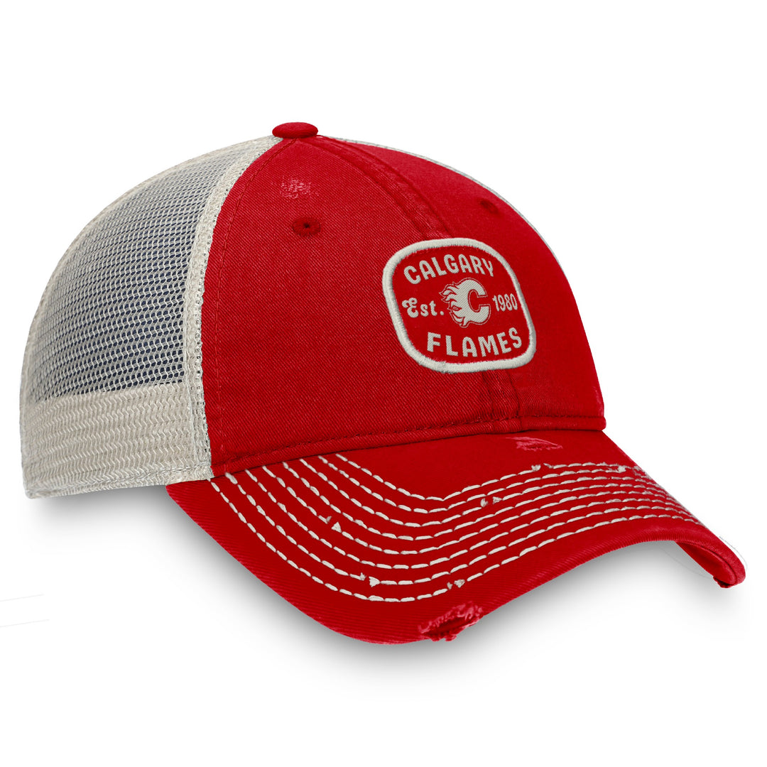 Flames Fanatics Heritage Unstruc Trucker Cap