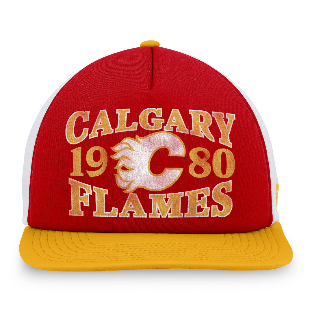 Flames Fanatics Heritage Foam Snap Cap