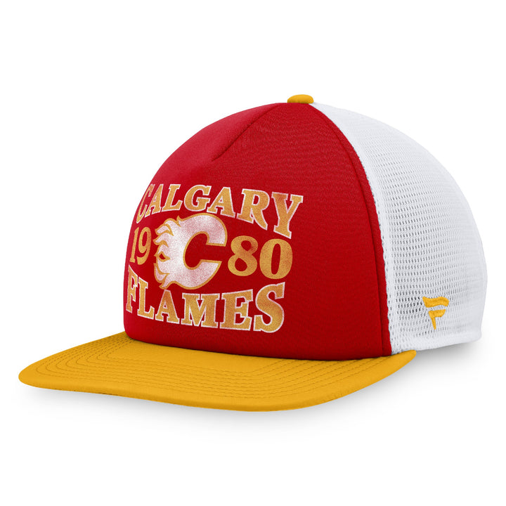 Flames Fanatics Heritage Foam Snap Cap