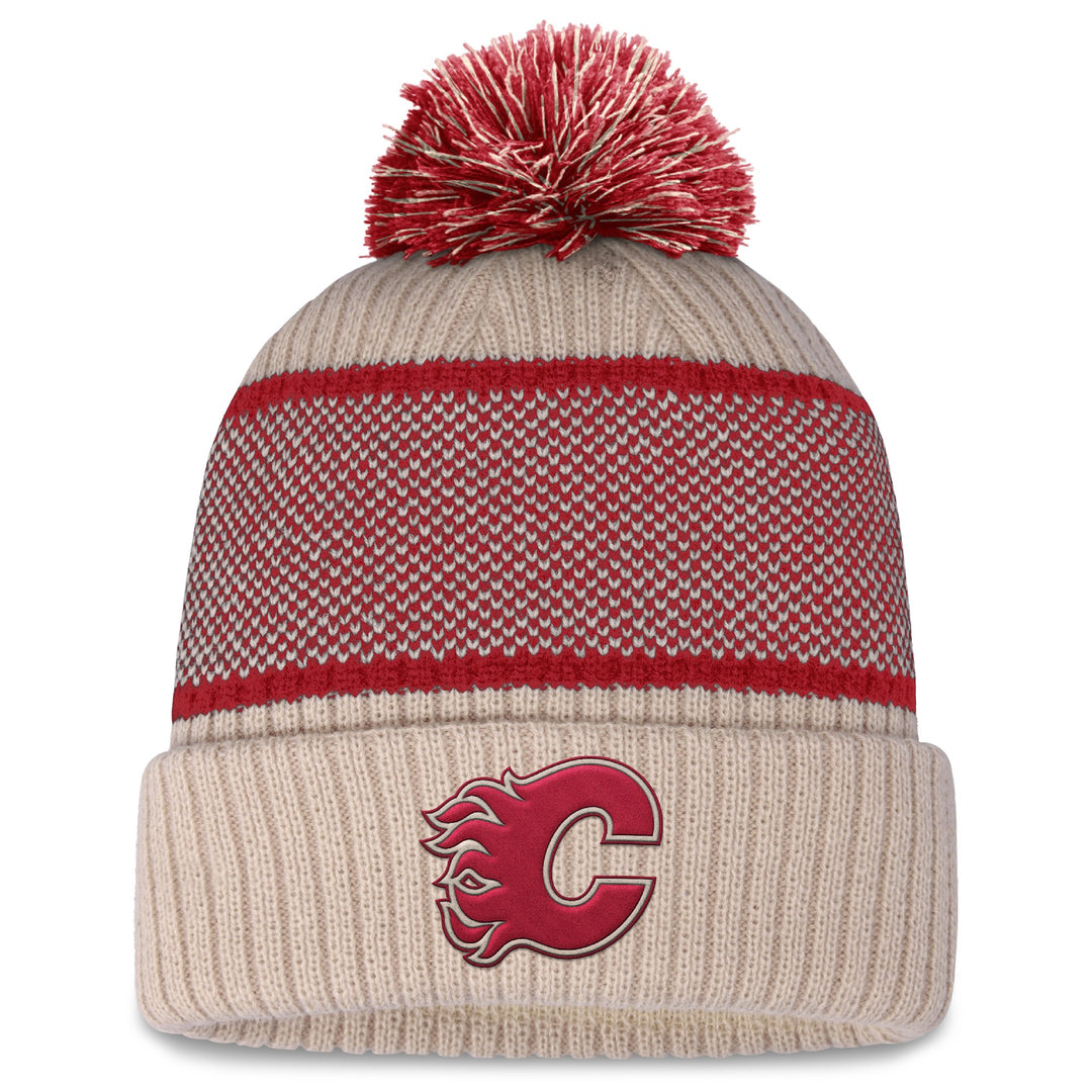 Flames Fanatics Ladies Heritage Pom Knit